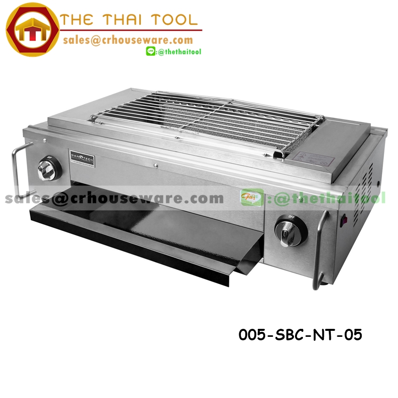 เตาปิ้งย่างไร้ควัน อินฟราเรด 2 หัวเตา (สแตนเลส),เชียงรายเตาปิ้งแก๊ส,เชียงรายเตาปิ้งบาบิคิว,เชียงรายเตาปิ้งตลาดนัด