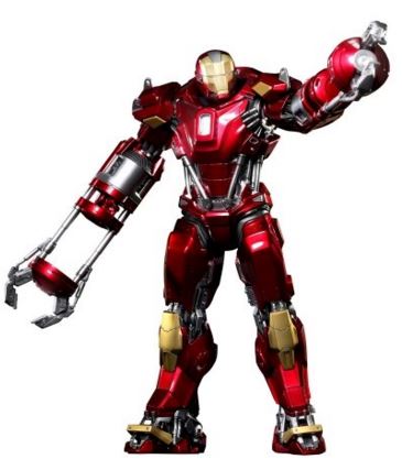 HOTTOYS Iron Man 3 - Iron Man Mark 35 (RED SNAPPER)