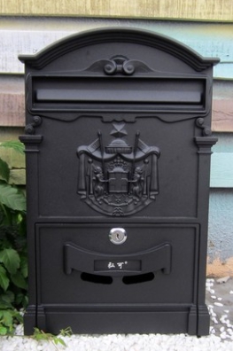 ตู้จดหมายทรงยุโรป European mail box style.,ตู้จดหมายวินเทจ