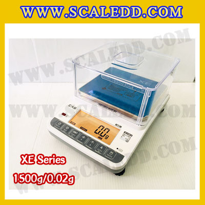 เครื่องชั่งดิจิตอลทศนิยม2ตำแหน่ง รุ่น XE 1500g x 0.02g เครื่องชั่ง1500g เครื่องชั่งน้ำหนัก1500g เครื่องชั่งละเอียดสูง1500g กิโลดิจิตอล1500g ตาชั่ง1500g เครื่องชั่ง1500g ยี่ห้อ CAS รุ่น XE