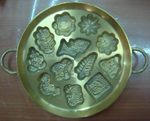 พิมพ์ขนมไข่ทอง 12 ลายจิ๋ว 016-KK-B12. Khanom Khai thong mold. 016-KK-B12 อุปกรณ์ทำขนม
