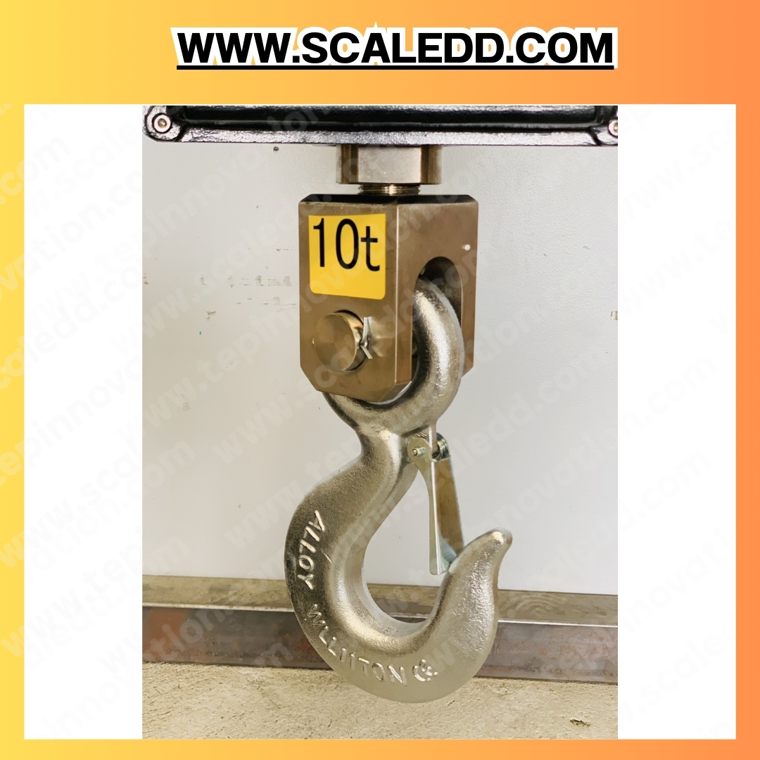 เครื่องชั่งแขวน10ตัน เครื่องชั่งแขวนดิจิตอล10ตัน เครื่องชั่งดิจิตอลแบบแขวน ตาชั่งแขวน10ตัน พิกัดน้ำหนัก 10ตัน ความละเอียด 2กิโลกรัม ยี่ห้อ T-Scale รุ่น TM-B (เครื่องชั่งผ่านตรวจรับรองจากสำนักชั่งตวงวัด)