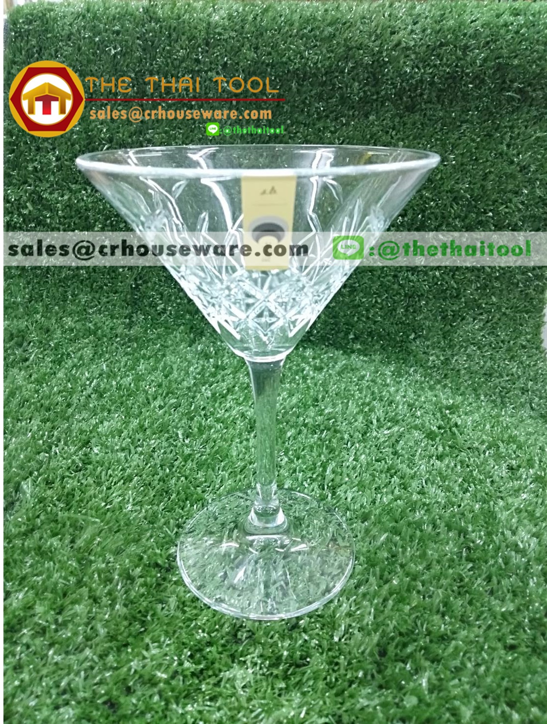 แก้วมาตินี่ Timeless Martini 230 ml. 011-440176-1092125,แก้วมาตินี่ประกายเพชร