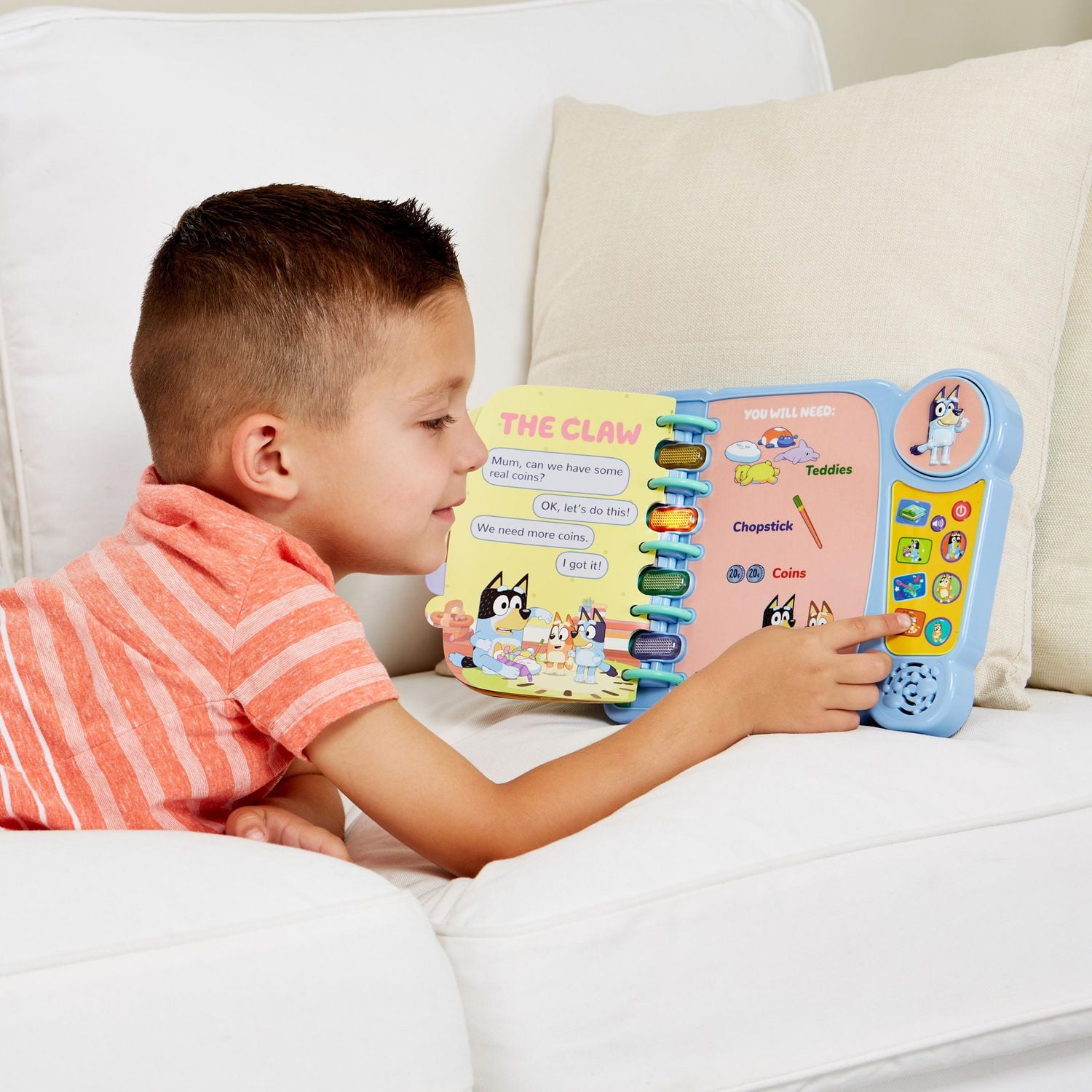 หนังสืออิเลคโทรนิกส์ VTech Bluey Bluey’s Book of Games