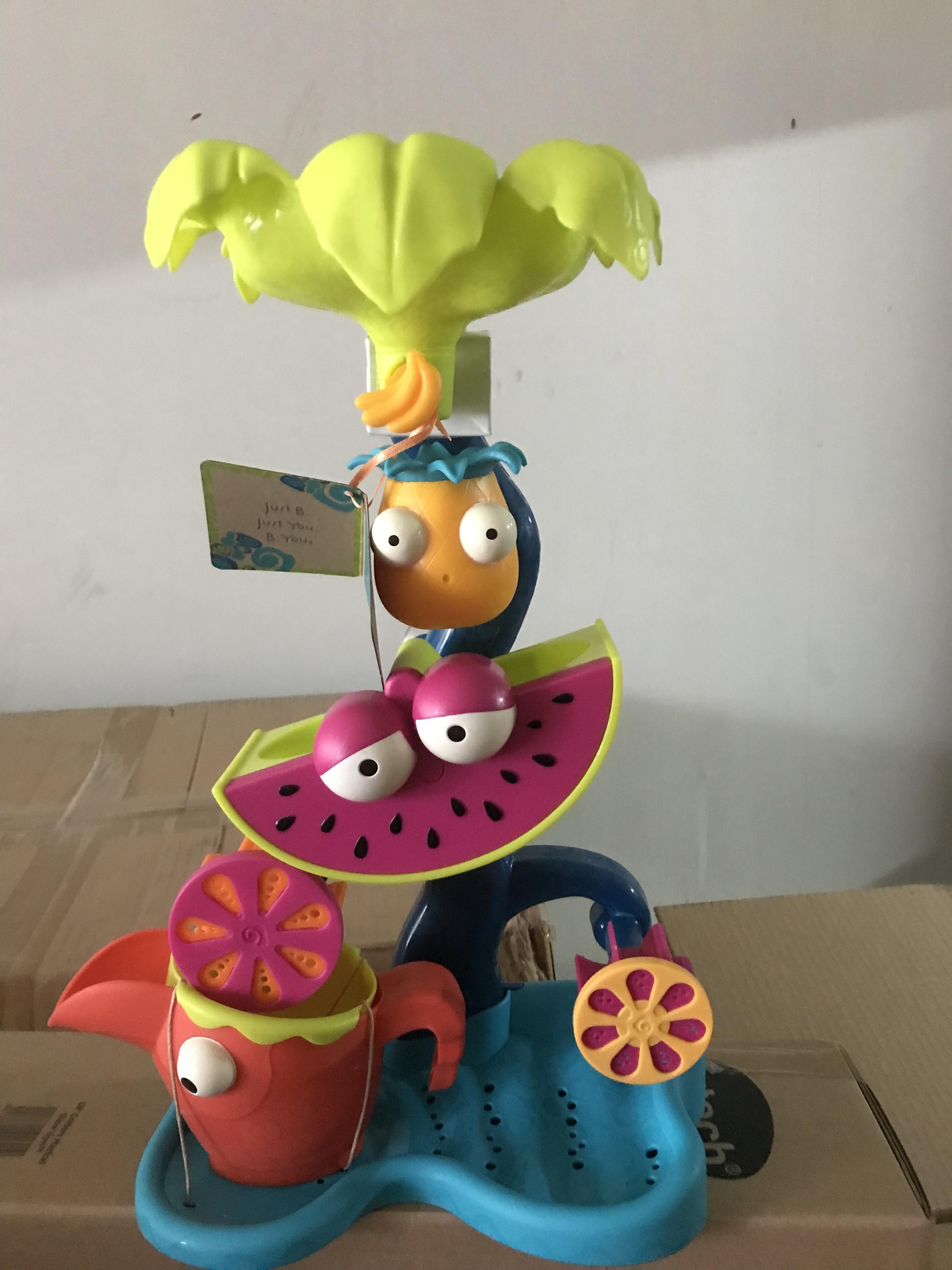 ของเล่นในห้องน้ำ B. toys Water Wheel Toy - Tropical Waterfall