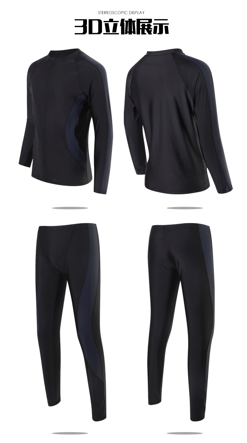 ชุดว่ายน้ำผู้ชายผ้ากัน uv 9xl แถบสีเทาซิปหน้า รอบอก48-56 ยาว28 รอบเอว42-52 สะโพก 50-60 นิ้ว ยาว 37 นิ้วรอบวงแขน 24 นิ้ว ผ้าดี งานสวยค่ะ