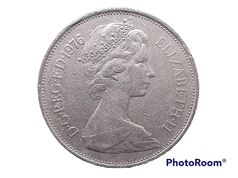 เหรียญ เงินตรา ประเทศ สหราชอาณาจักรบริเตนใหญ่และไอร์แลนด์เหนือ Pence (New) 1976