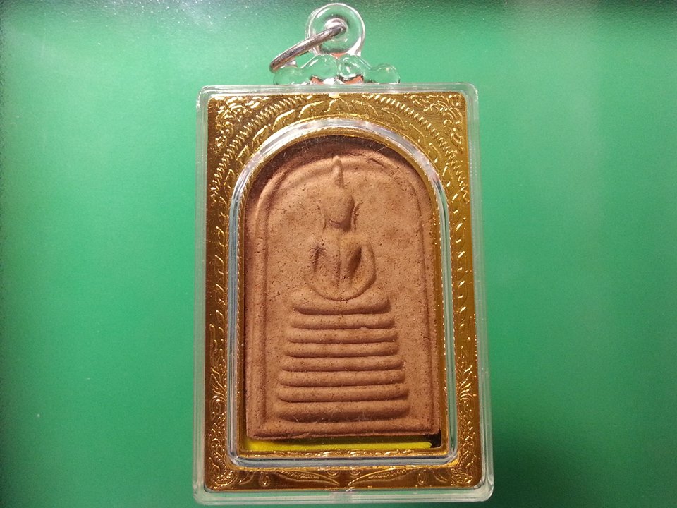 พระสมเด็จ หลังยันต์ หลวงพ่ออำนวย ปุญฺญาวีโร วัดไร่เก่า จ.จันทบุรี