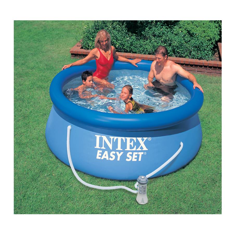 สระน้ำขนาดใหญ่ Easy set Pool Intex ขนาด 8 ฟุต