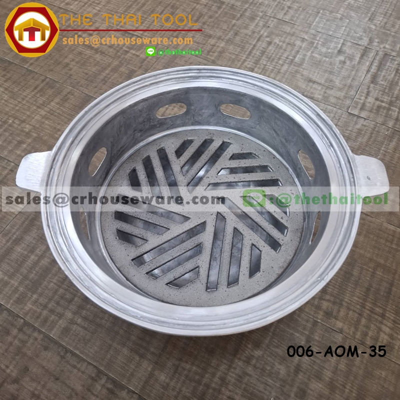 ชุดเตาย่างหมูกระทะ อลูมิเนียม,หมูกระทะทรงใหม่,เชียงรายขายหมูกระทะ,Mookata_changrai,ชุดหมูกระทะพรีเมี่ยม