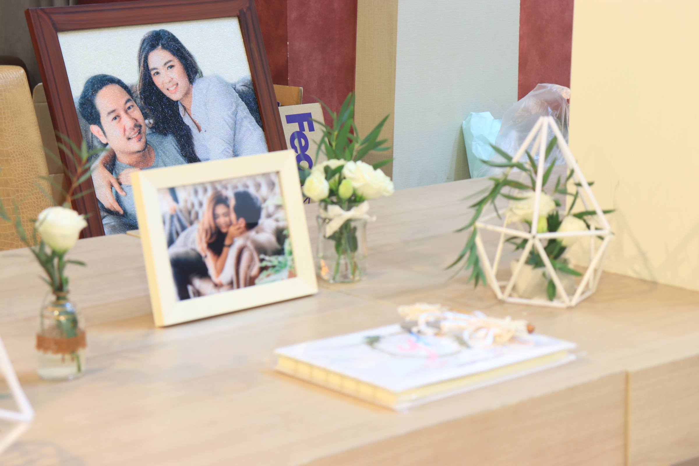 Backdrop งานมงคลสมรส คุณเติ้ง คุณยุ้ย 10พย61