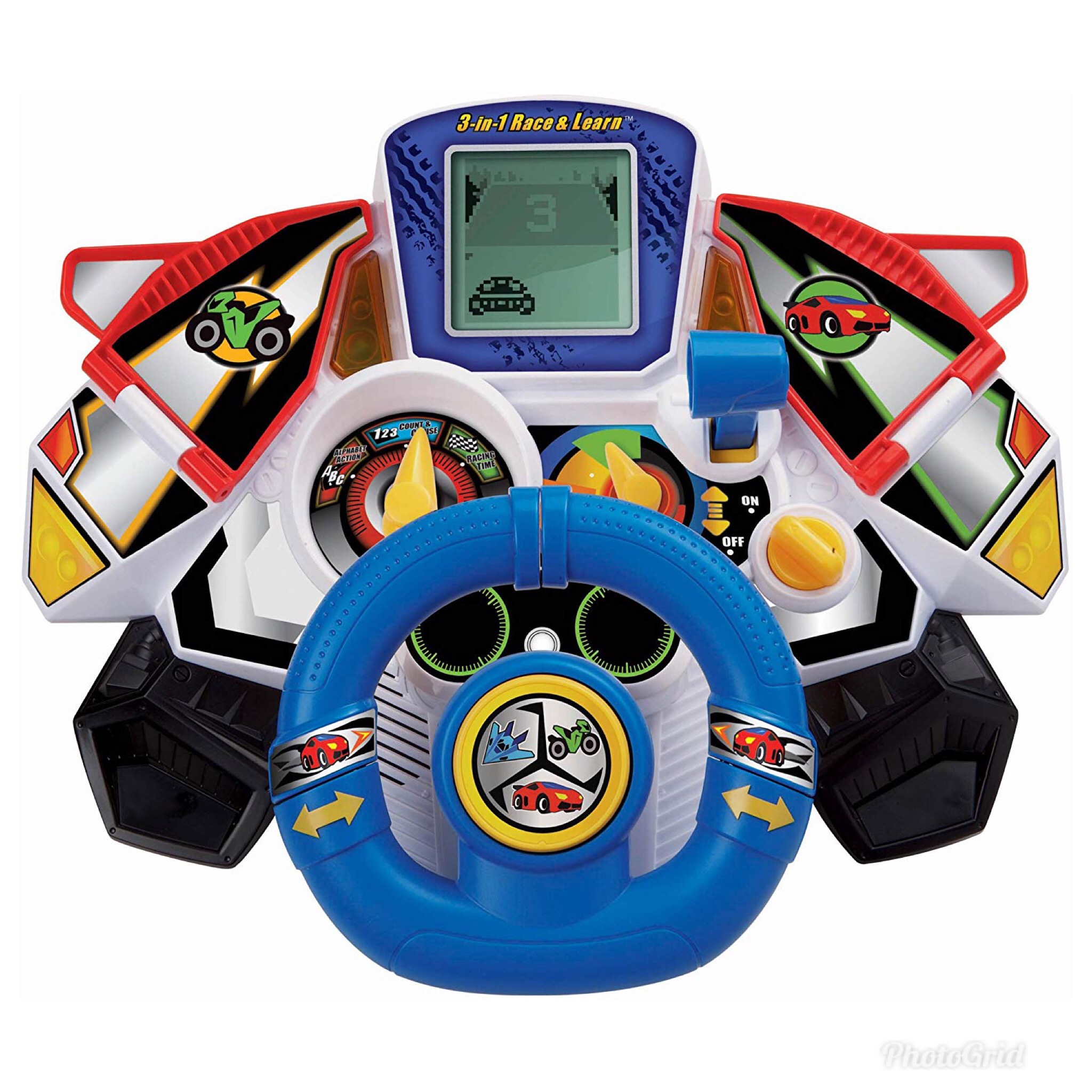 พวงมาลัยขับรถเสมือนจริง VTech Race and Learn