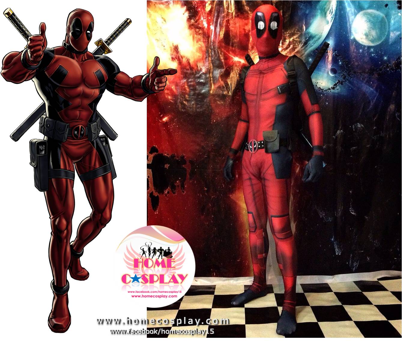 Super Premium Set: ชุดเดดพูล Deadpool - Deadpool