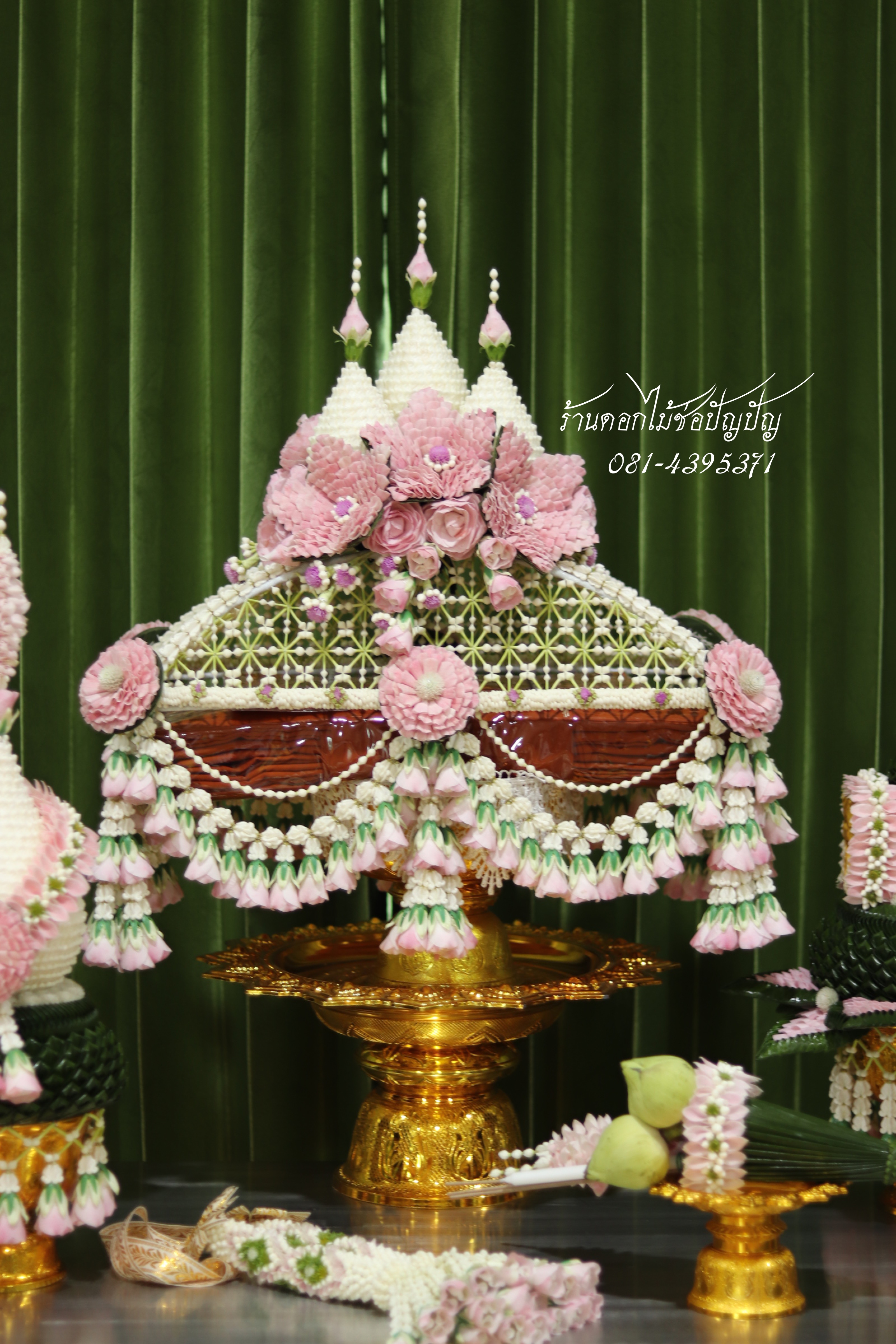 เครื่องบวชดอกไม้สด ชุดD9