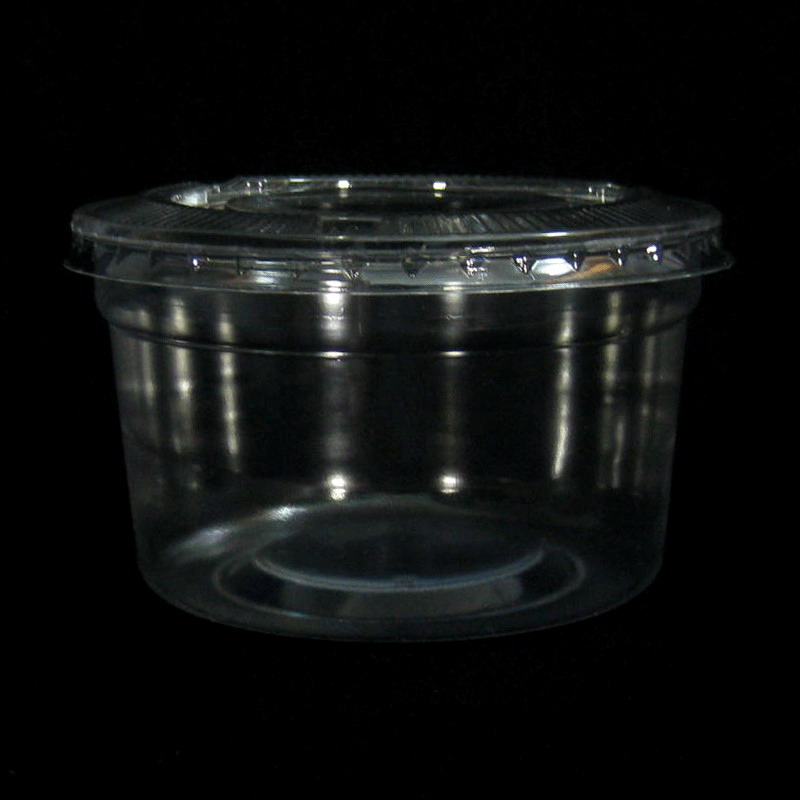 ถ้วยไอศครีมใส GPPS 100 g + ฝาเรียบ / F95 ( 50 ชิ้น )