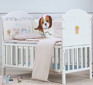 เตียงไม้สีขาวอเนกประสงค์ ปรับเป็นเปลไกว ปรับเป็นโต๊ะได้ TP21055 (WW1)