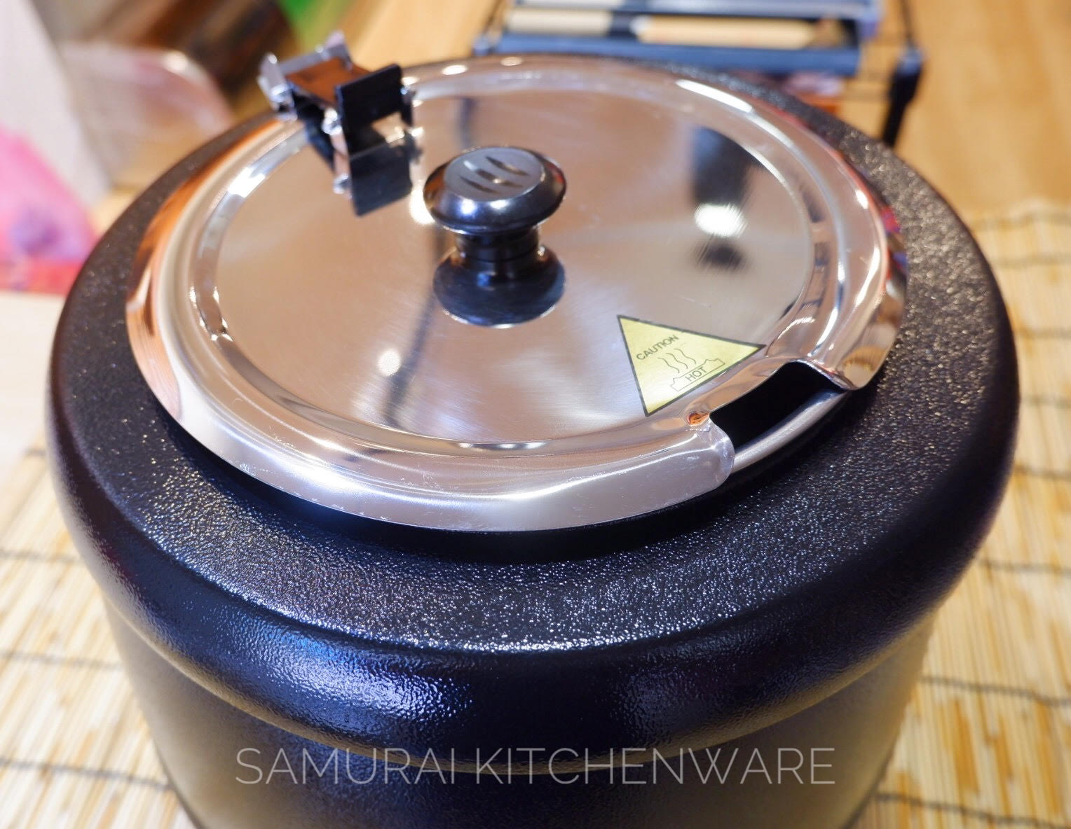 หม้ออุ่นซุป ไฟฟ้า สีดำ 10 ลิตร