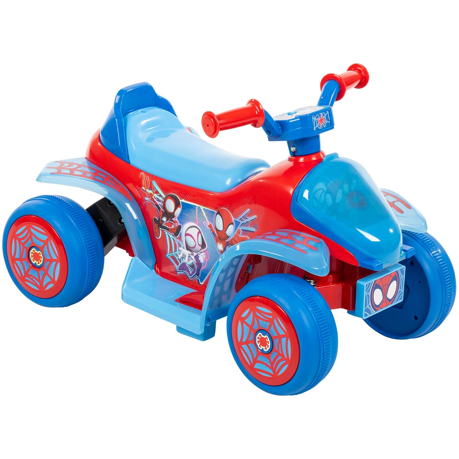 รถ Huffy Spidey and His Amazing Friends Battery Ride-On Quad - 6V