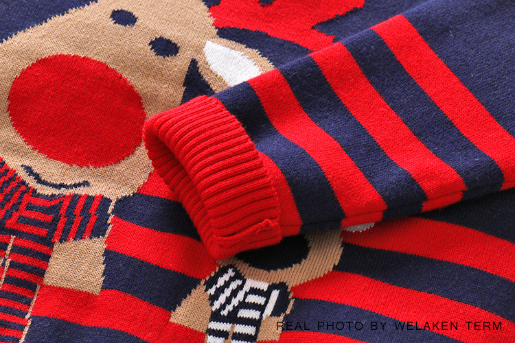 เสื้อกันหนาว ไหมพรม ลายกวาง