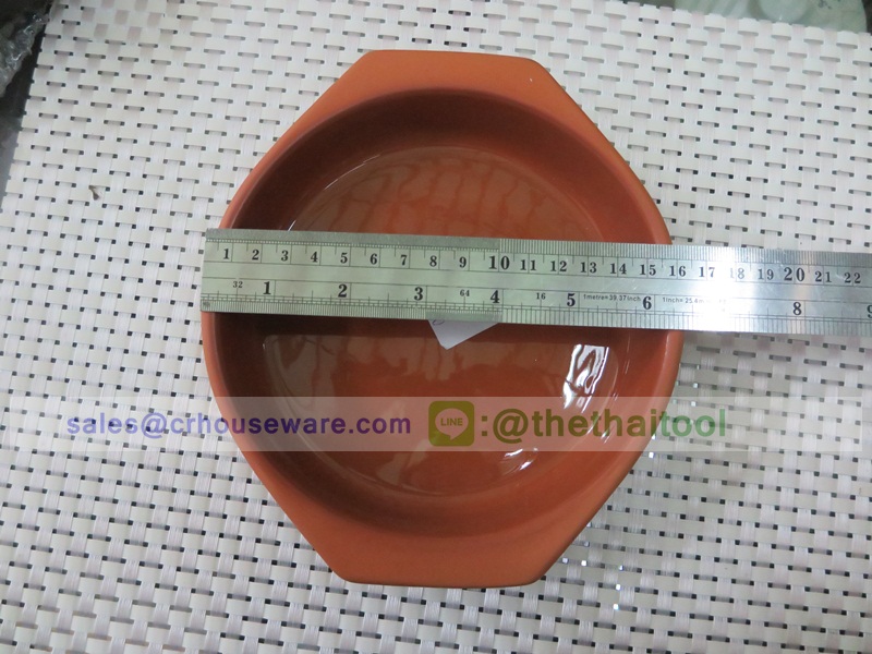 จานลาซานญ่า,จานอบอาหาร,ชามเข้าเตาอบ 005-JP-TPD14