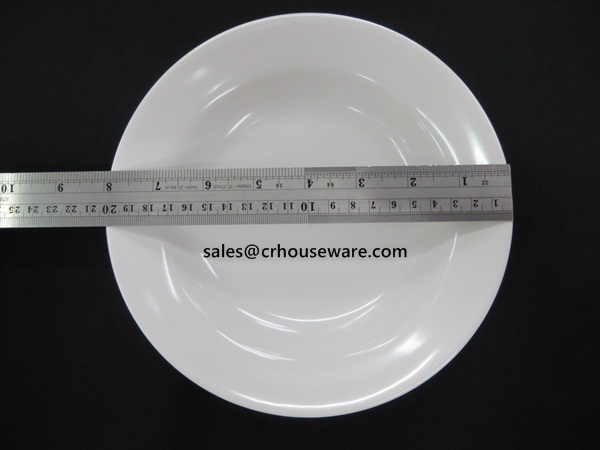 จานทรงลึก 8 นิ้ว 017-M02,Round plate, Grade A, 8 inches,Melamine