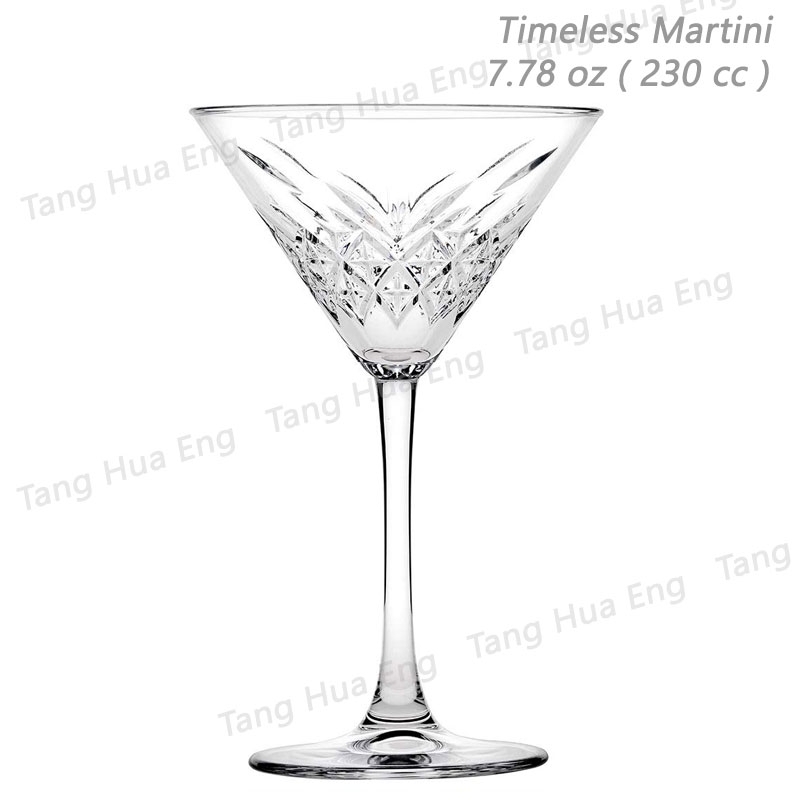 ( 12 ใบ ) แก้วค็อกเทล แก้วมาร์ตินี่ Pasabahce Timeless Martini 230 cc. #440176-1092125