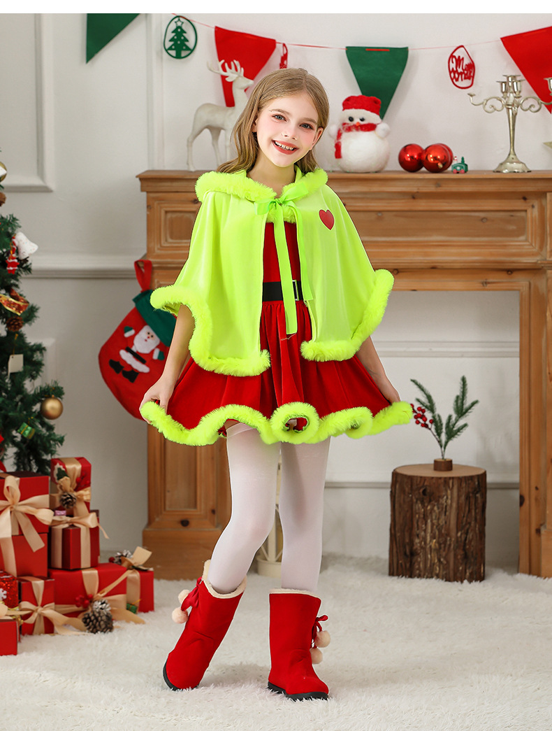 พร้อมส่ง ชุดคริสต์มาส เด็กชาย เด็กหญิงชุดซานตี้ ซานต้า