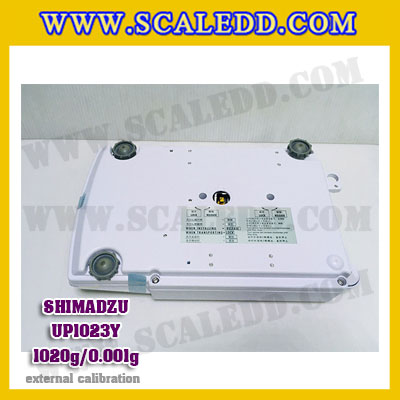 เครื่องชั่งดิจิตอล ทศนิยม 3 ตำแหน่ง รุ่น UP1023Y 1020gx0.001g เครื่องชั่งละเอียดสูง1020g เครื่องชั่งน้ำหนัก1020g ตาชั่ง1020กรัม พิกัดน้ำหนัก 1020g ความละเอียด 0.001g ยี่ห้อ SHIMADZU รุ่น UP1023Y