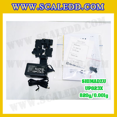 เครื่องชั่งดิจิตอล ทศนิยม 3 ตำแหน่ง รุ่น UP823X 820gx0.001g เครื่องชั่งละเอียดสูง820g เครื่องชั่งน้ำหนัก820g ตาชั่ง820กรัม พิกัดน้ำหนัก 820g ความละเอียด 0.001g ยี่ห้อ SHIMADZU รุ่น UP823X