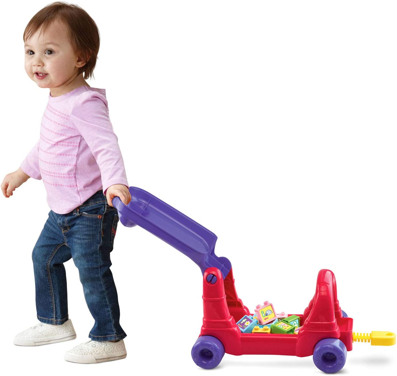 VTech Sit-to-Stand Ultimate Alphabet Train Pink