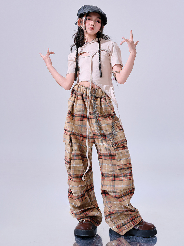 ชุดเต้น ฮิปฮอป เซ็ตเสื้อ+กางเกงขายาว**สินค้าเปิดจอง