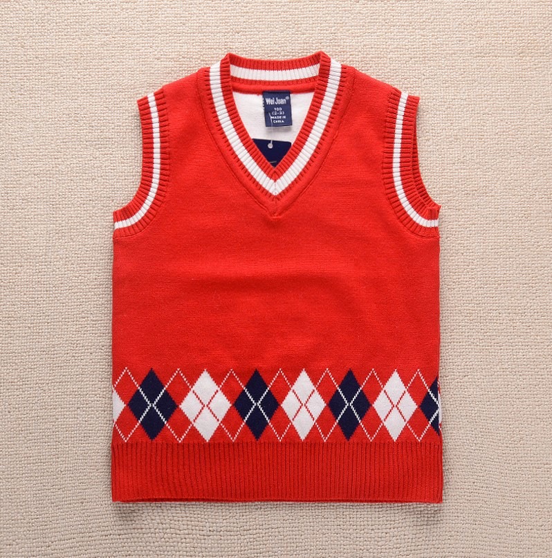 พร้อมส่ง เสื้อกันหนาว : เสื้อกั๊ก เสื้อไหมพรม สีพื้น ปักโลโก้