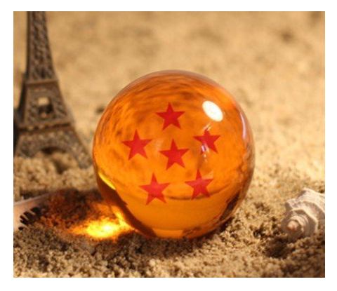 ดราก้อนบอล (Dragon Ball) เจ็ดชุดคริสตัล 4.5cm