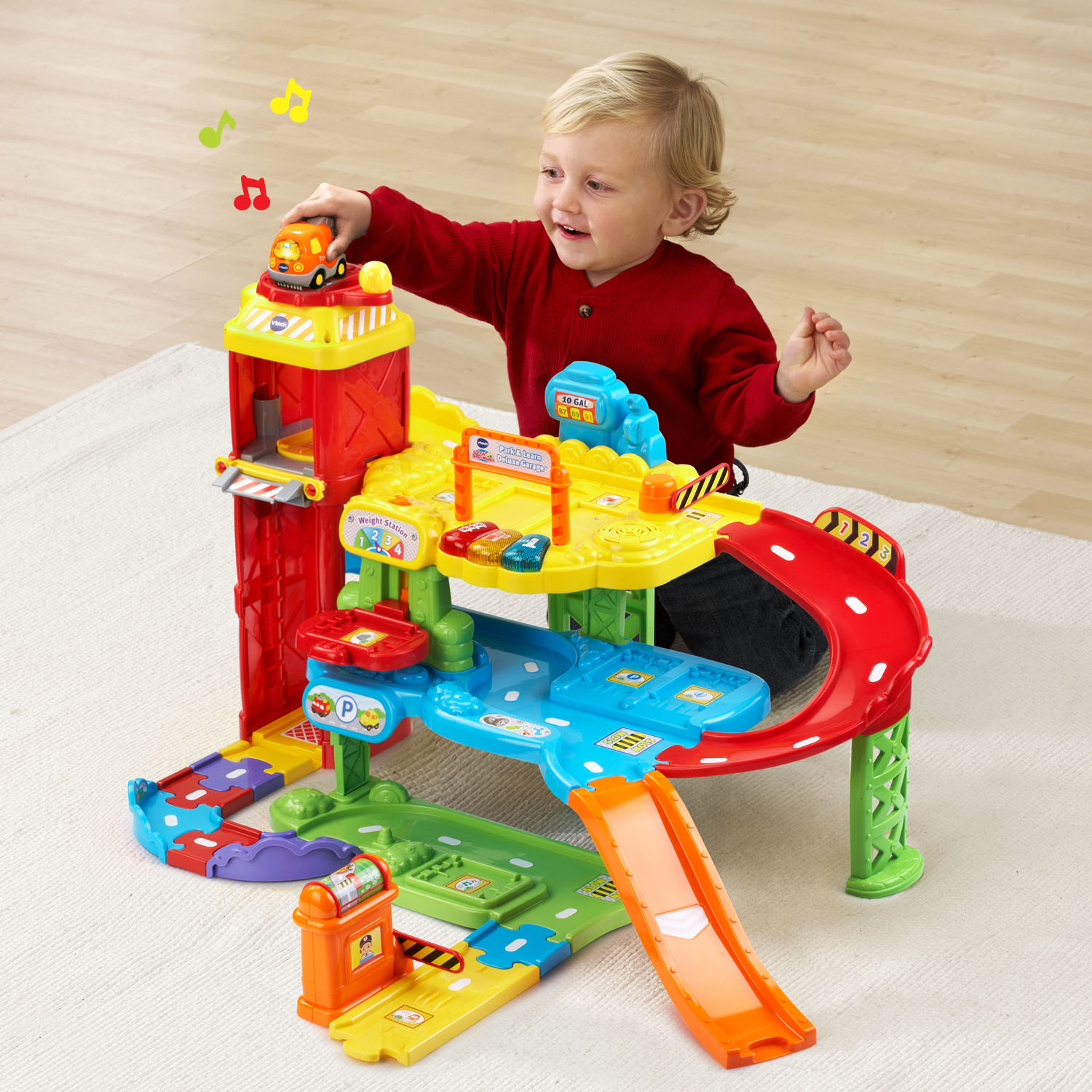 VTech Go! Go! Smart Wheels Park and Learn Deluxe Garage