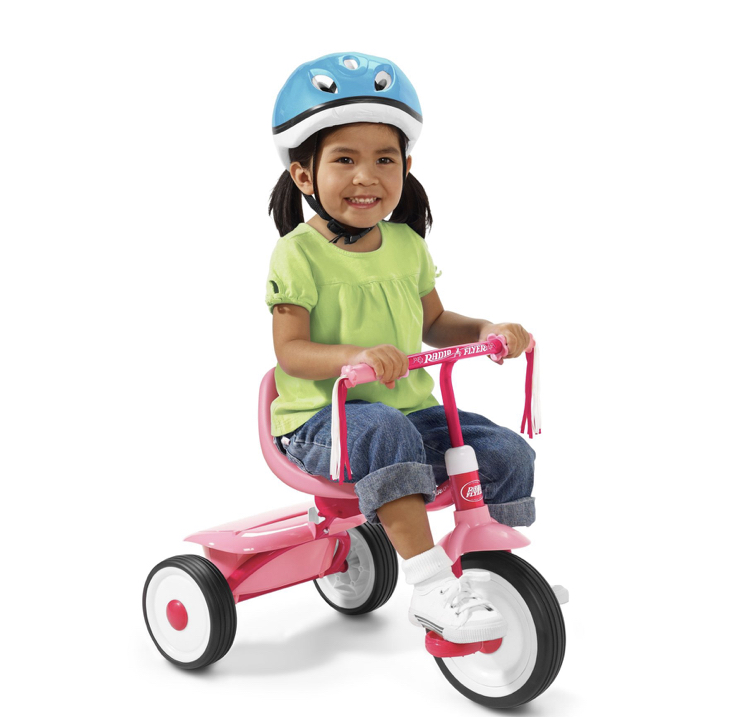 จักรยาน 3 สามล้อแบบพับได้ Radio Flyer Fold 2 Go Trike สีชมพู