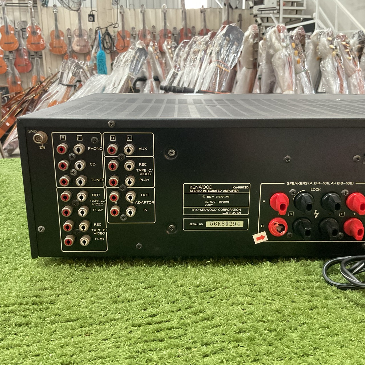 เครื่องขยายเสียง KENWOOD : KA-990SD สินค้าไม่พร้อมใช้งาน (ต้องซ่อม)