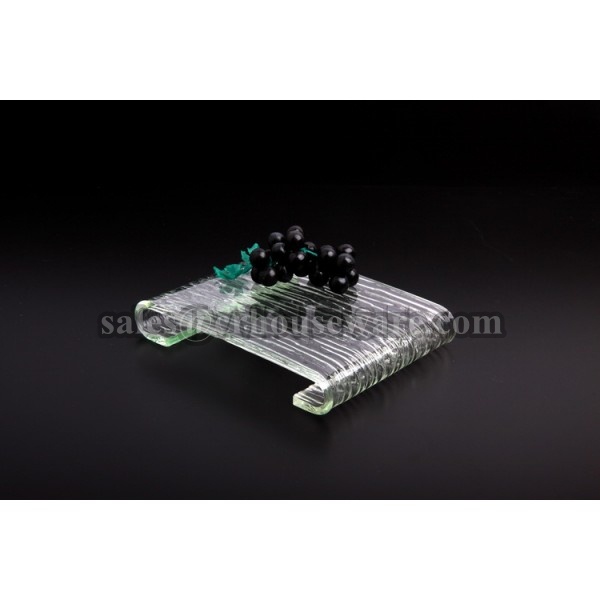 ชั้นอะคริลิกวางอาหาร Acrylic Displayware With Stand 005-TW-ADPW4-54