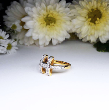 สั่งผลิตเพชรเบลเยี่ยมคัท แหวนแต่งงาน แหวนหมั้น ใส่เที่ยว ออกงาน แหวนทองคำ 18K เพชรแท้ 51 ตัง 4.97 กรัม น้ำ 98 ราคาถูกมาก มีใบรับประกันค่ะ
