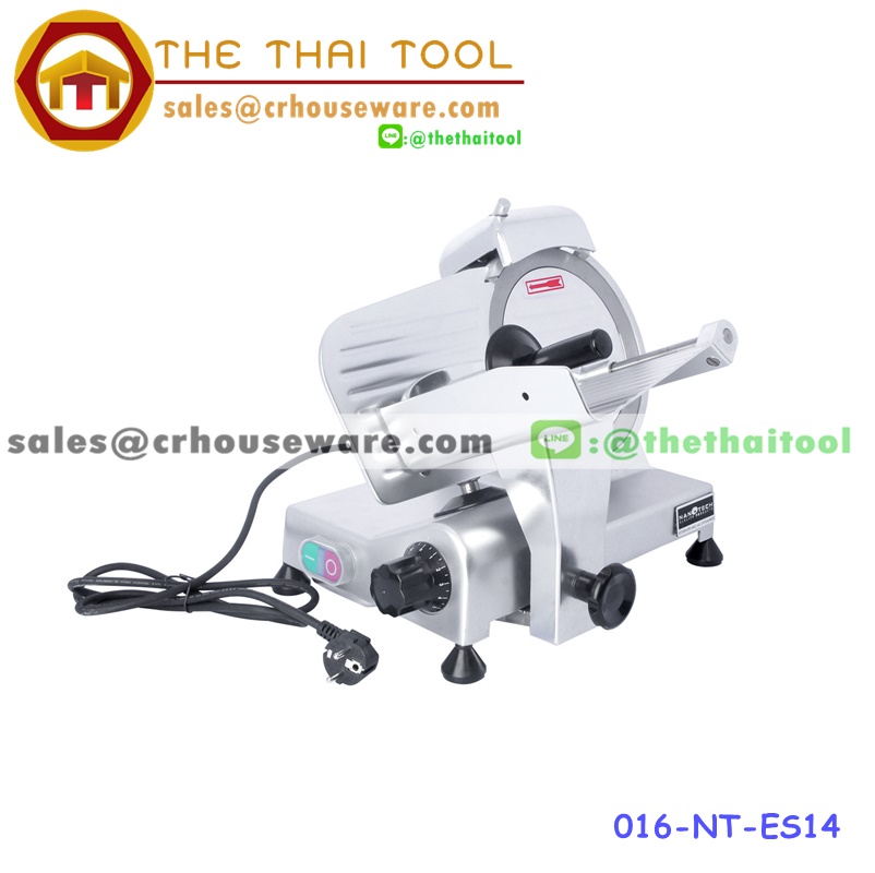 เครื่องสไลด์ เนื้อ-หมูแช่แข็ง 14 นิ้ว (กิ่งอัตโนมัติ) 016-NT-ES14