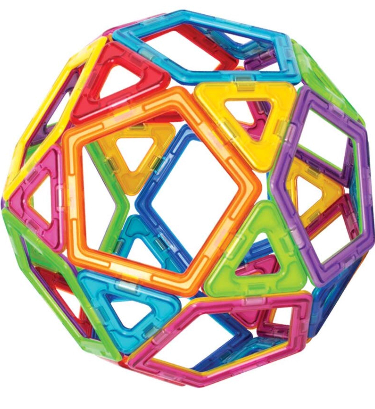 ตัวต่อแม่เหล็ก Magformers Standard Set (62-pieces)