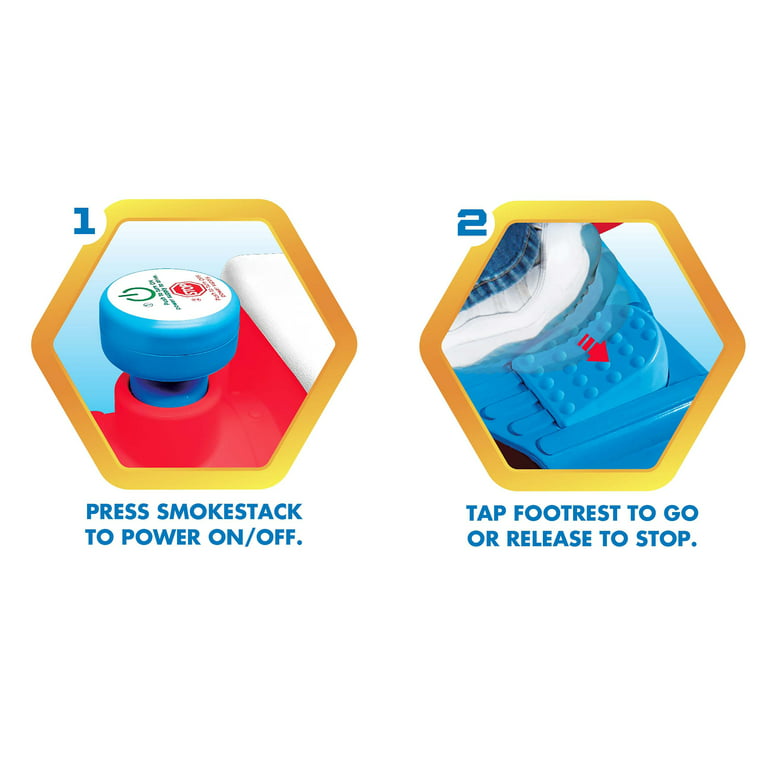 รถไฟแบตเตอรี่พร้อมราง Paw Patrol 6-Volt Powered Train with Tracks and Caboose