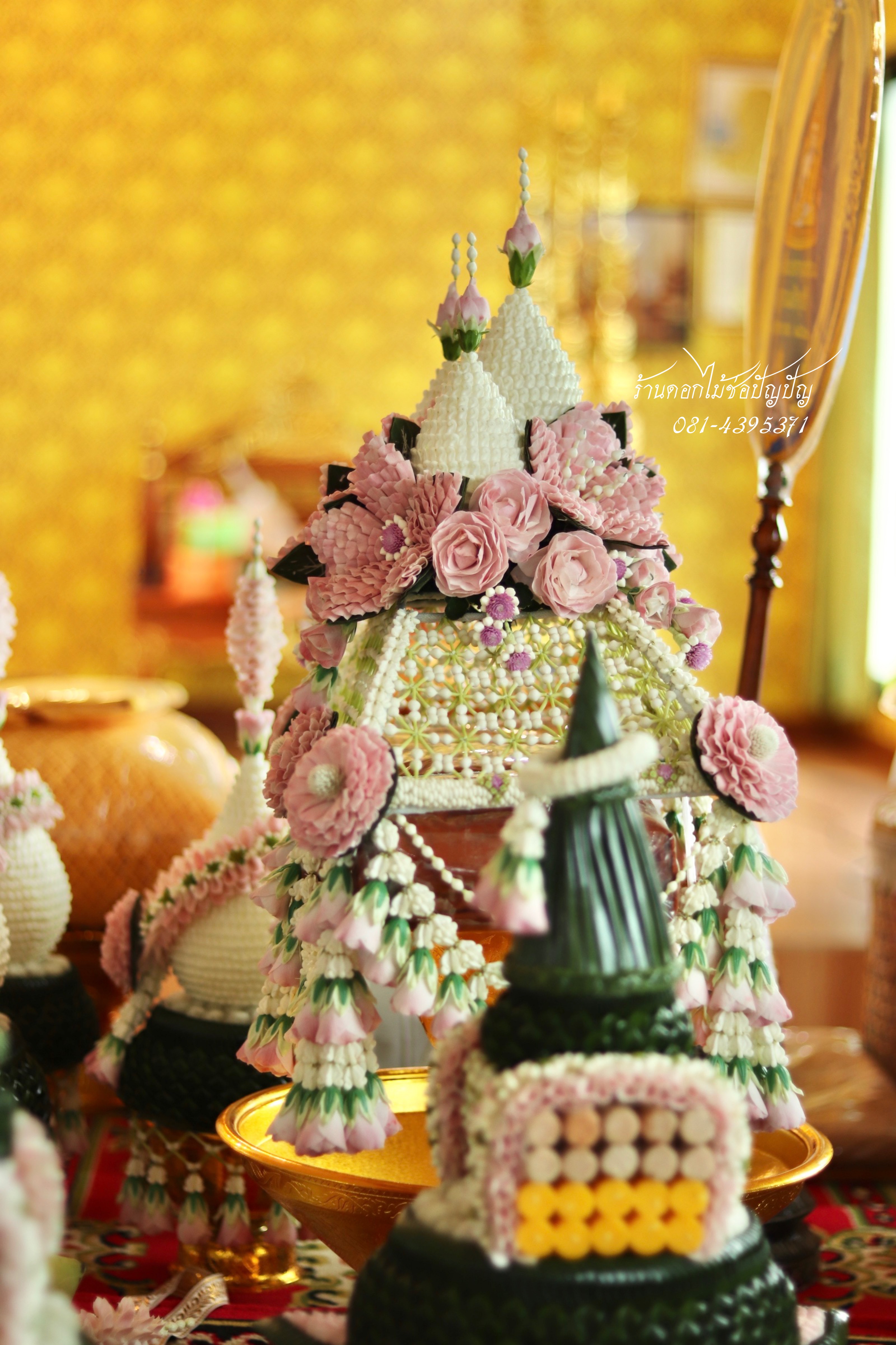 เครื่องบวชดอกไม้สด ชุดD9