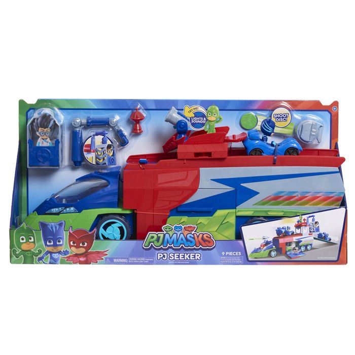 PJ Masks PJ Seeker Vehicle Playset with Lights and Sounds