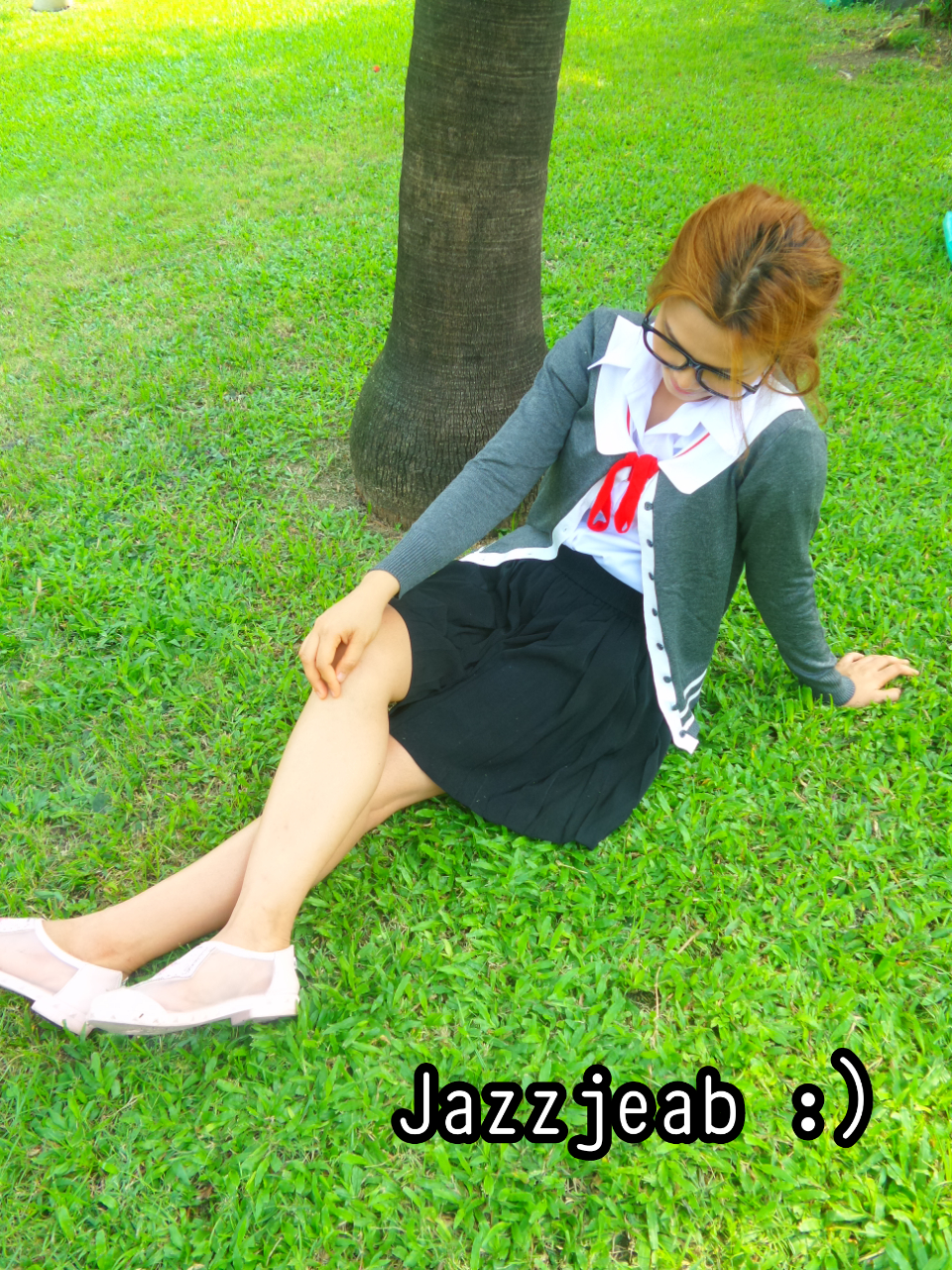 เสื้อคลุมคอโบว์ สีเทา