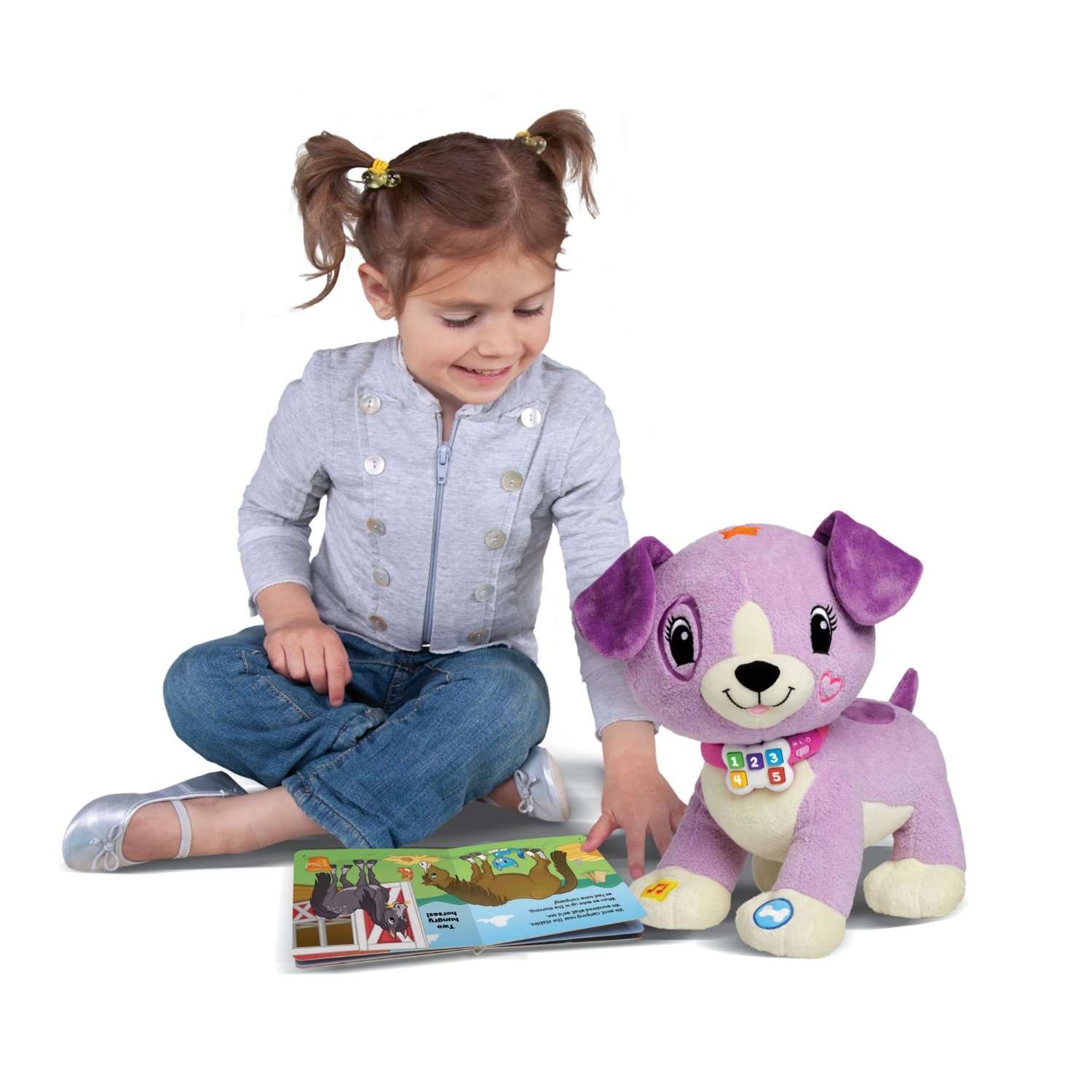 น้องหมาอ่านหนังสือ Leapfrog Read With Me Violet