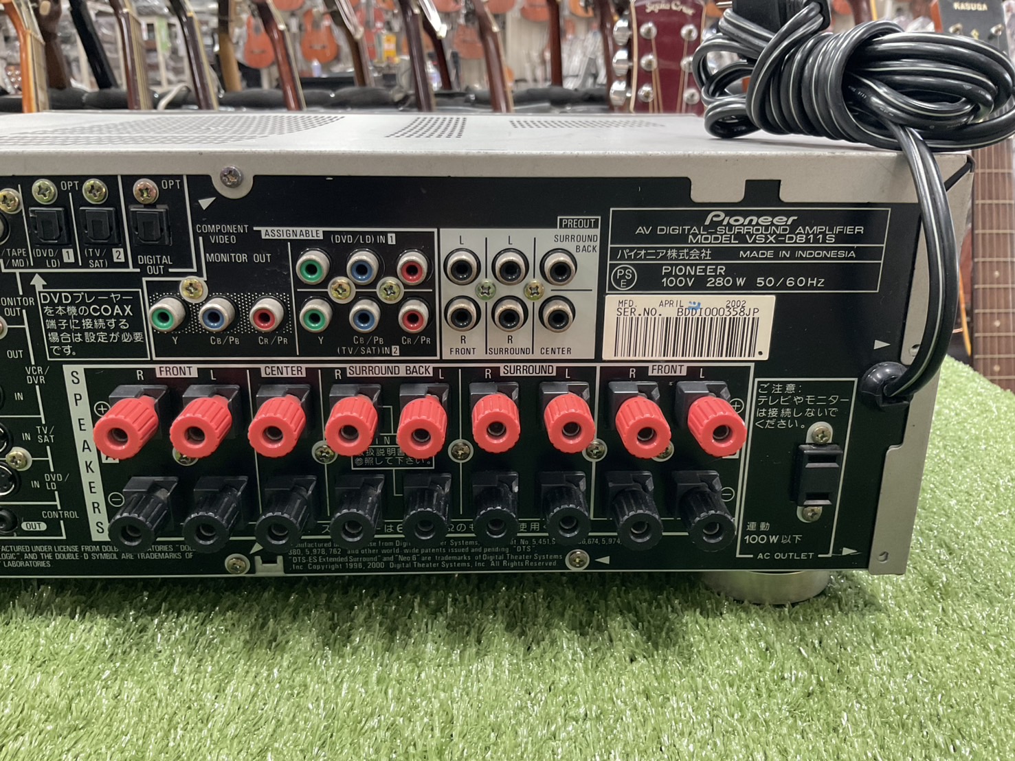 เครื่องขยายเสียง Pioneer : VSX-D811S สินค้าไม่พร้อมใช้งาน(ต้องซ่อม)
