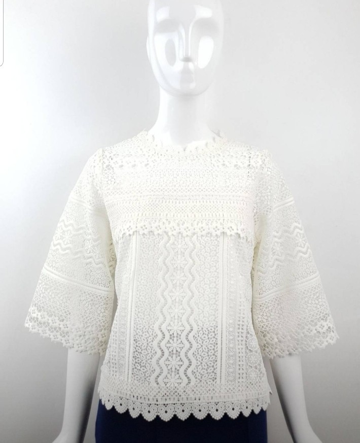 เสื้อลูกไม้ ลูกไม้ที่ถักทออย่าปราณีต ลายเสื้อลูกไม้ที่สวยงาม ทรงสวยสาวๆใส่ได้แบรนด์พิ้งบูติค