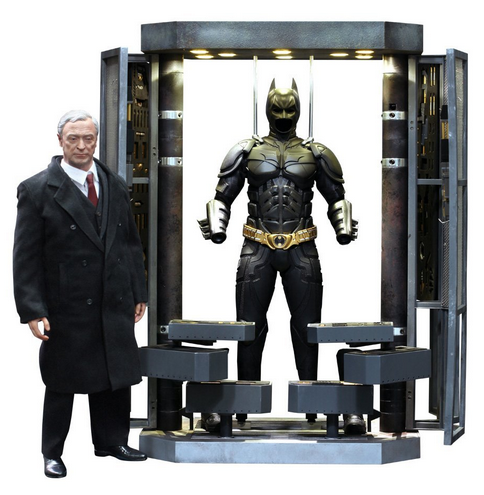 Masterpiece ภาพยนตร์ "The Dark Knight" ขนาด 1/6 อัลเฟรด+โรงอุปกรณ์+แบทแมน