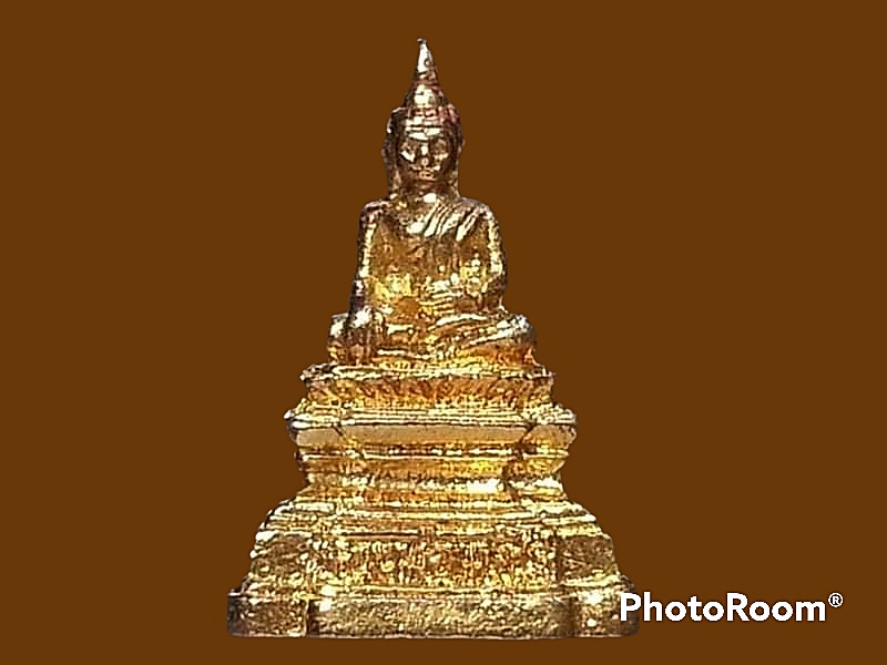 รูปเหมือนหล่อ หลวงพ่อพระใส วัดโพธิ์ชัย ปี 2537 สร้างศาลา พิมพ์เล็ก