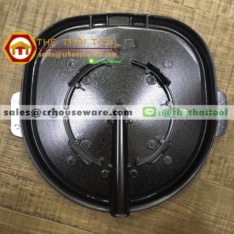 แผ่นย่างบาร์บีคิว,กระทะย่างเนื้อเกาหลีรุ่นทีรูทิ้งน้ำมัน BBQ Grill Pan Code:008-ST5002P,特氟龙火锅,เชียงรายแผ่นย่างเกาหลีหมูกะทะ